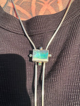 Load image into Gallery viewer, Australian Opal Bolo *cracked stone*