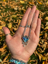 Load image into Gallery viewer, Turquoise River Australian Opal Necklace