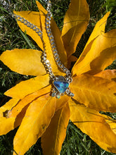 Load image into Gallery viewer, Turquoise River Australian Opal Necklace