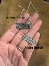 Load image into Gallery viewer, Groovy Font Necklaces