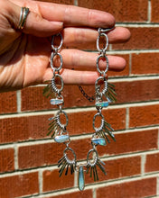 Load image into Gallery viewer, Handmade Opal Chain w/ Fringe
