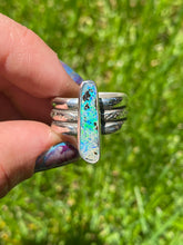 Load image into Gallery viewer, Australian Boulder Opal Ring (Sz 8.25)
