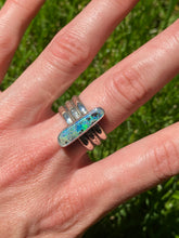 Load image into Gallery viewer, Australian Boulder Opal Ring (Sz 8.25)

