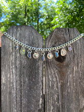 Load image into Gallery viewer, Sun and Moon Charm Choker
