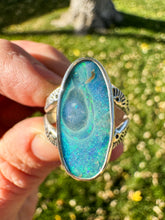 Load image into Gallery viewer, Drop in the Water Australian Opal Ring (sz 6.75)
