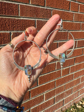 Load image into Gallery viewer, Australian Opal Hoops
