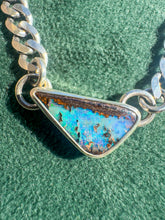 Load image into Gallery viewer, Simple Boulder Opal Necklace
