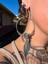 Load image into Gallery viewer, Australian Opal Hoops
