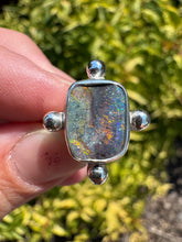 Load image into Gallery viewer, Australian Boulder Opal Ring (sz 6)
