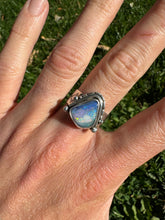 Load image into Gallery viewer, Australian Opal Ring (sz 8)
