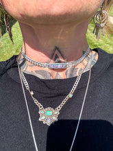 Load image into Gallery viewer, Opal Bar Necklace
