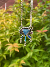 Load image into Gallery viewer, Six Opal Sparkle Necklace *DISCOUNT DUE TO CRACK*
