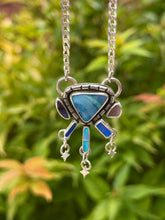 Load image into Gallery viewer, Six Opal Sparkle Necklace *DISCOUNT DUE TO CRACK*
