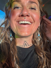 Load image into Gallery viewer, Australian Opal Dangle Fringe Earrings
