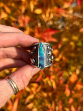 Load image into Gallery viewer, Statement Dotted Australian Opal Ring
