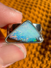Load image into Gallery viewer, Australian Opal Triangle Ring
