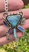 Load and play video in Gallery viewer, Six Opal Sparkle Necklace *DISCOUNT DUE TO CRACK*
