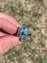 Load image into Gallery viewer, Australian Opal Mushroom Ring (Sz 7)

