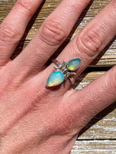 Load image into Gallery viewer, Opal Moon Ring Sz 8.25
